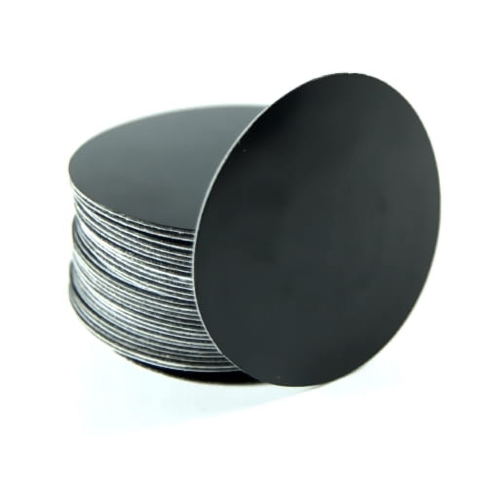 Czarna naklejka NFC PET na metal