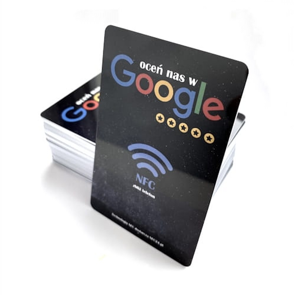 Karta NFC oceny Google Firma