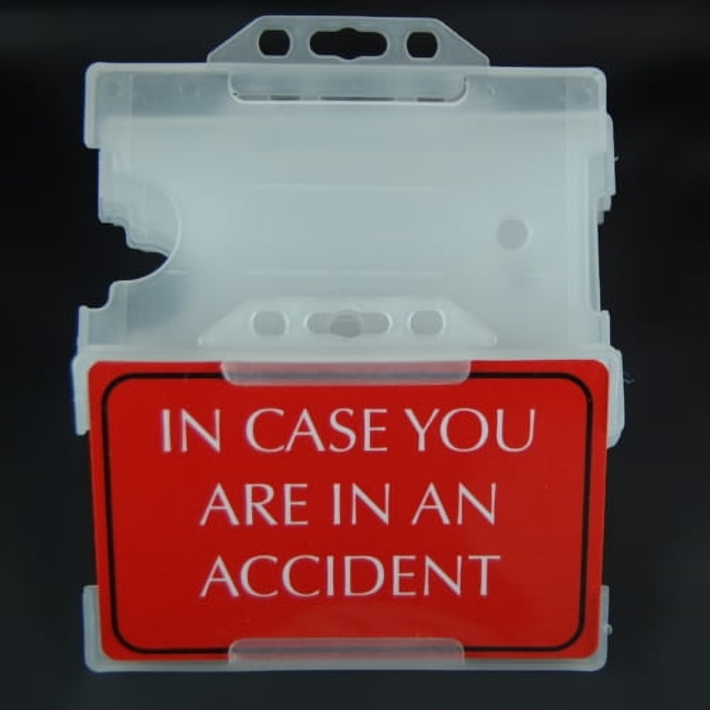 Holder for a contactless card / ID card