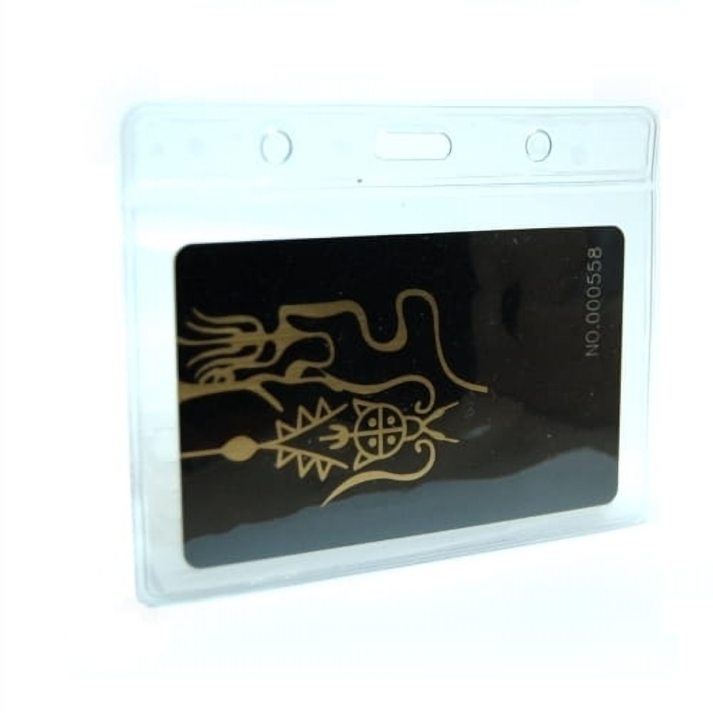 Soft plastic card case