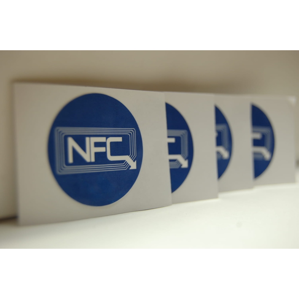 Tagi NFC NTAG203 z warstwą wodoodporną PET