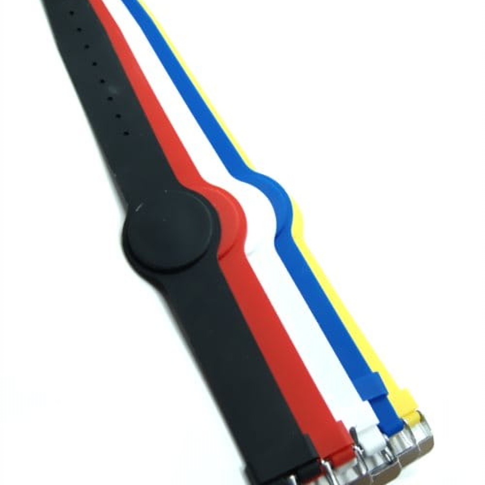 silikonowe opaski NFC z zapięciem